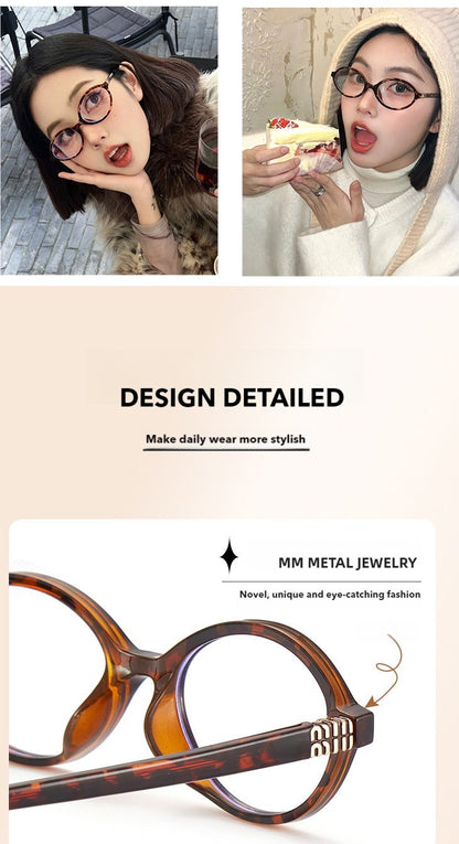 KANSEPT women's eyeglass frame optical lenses grade glasses Prescription for eyepieces in trend anti-glare lenses and blue light