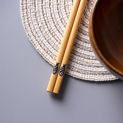5 pares de pauzinhos japoneses para sushi, antiderrapantes, reutilizáveis, chineses, utensílios de mesa, presente, ferramentas de cozinha