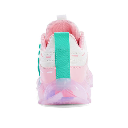 New Anti-skid Leather Kids Sneakers for 5-16Years Girls Casual Walking Footwear Non Slip Children Boys Sport Running Sneaker