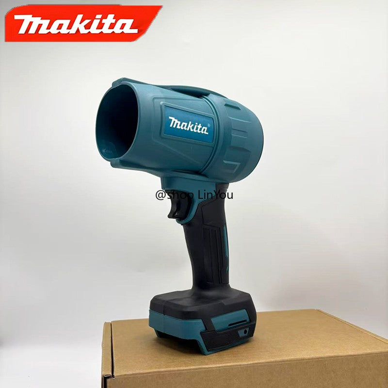 Soprador Violento Makita 30000RPM 18V Elétrico, Espanador de Ar, Velocidade do Vento Turbo, Recarregável, Ferramenta de Limpeza Automotiva?máquina nua?