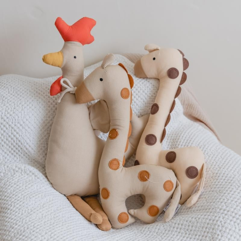 Instagram Baby Giraffe Doll Canvas Toy Doll Children's Baby Comfort Doll Comfort Pillow PP Cotton