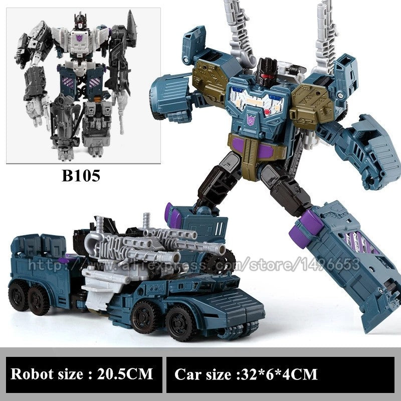 NOVO Chegou G1 KO Brinquedos de Transformação 5 EM 1 Boneco de Ação Clássico Dinossauro Robô Modelo Presente para Crianças