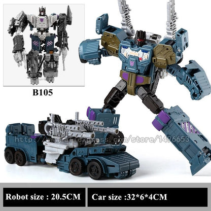 NOVO Chegou G1 KO Brinquedos de Transformação 5 EM 1 Boneco de Ação Clássico Dinossauro Robô Modelo Presente para Crianças