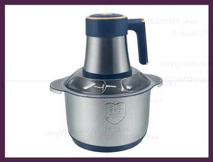 5L Electric Meat Grinders Mixer Machine Stainless Steel Multifunctional Vegetable Slicer Processor Chopper Kitchen Appliances