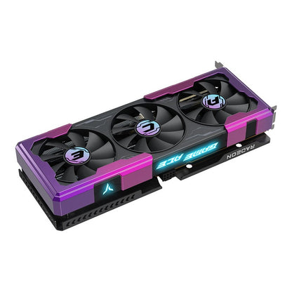 ?Yeston GAME ACE RX 9060 XT 16GB GDDR6 - Barramento de 256 bits, DP 2.1a/HDMI 2.1b, Design Cyberpunk? Placa de Vídeo