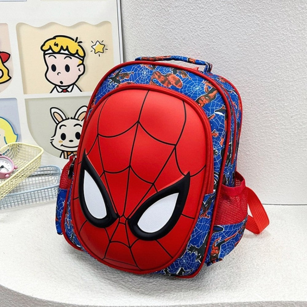 Mochila Infantil Escolar Homem-Aranha da Marvel, Bonita, Leve, Ergonômica, para Meninos e Meninas do Jardim de Infância