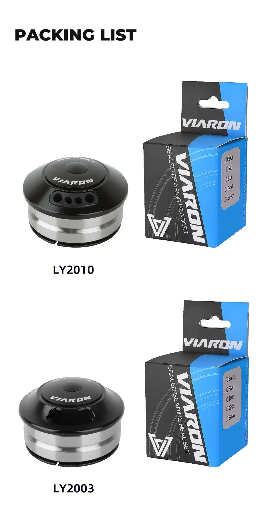 VIARON Bicicleta 52-52mm Roteamento Interno de Cabos Grupo de Bacia Roteamento Interno de Cabos Quadro Cônico Reto 28.6mm 39.8mm Grupo de Bacia Caixa de Direção Oculta