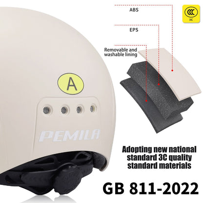 Capacete de Ciclismo PEMILA Com Lente de Óculos Proteção de Orelha Adesivo Refletivo Capacete de Bicicleta MTB Bicicleta de Estrada E-Bike Capacete de Bicicleta Para Adultos