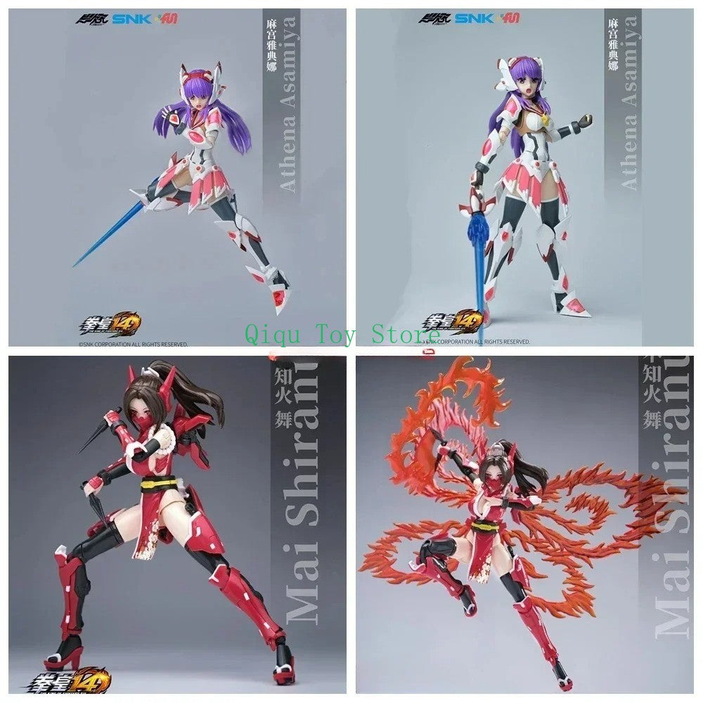 Em estoque Original YCY-MAI SHIRANUI SNK 1/12 Mobile Suit Cavali Atena Asamiya Girls Association Coleção Presentes