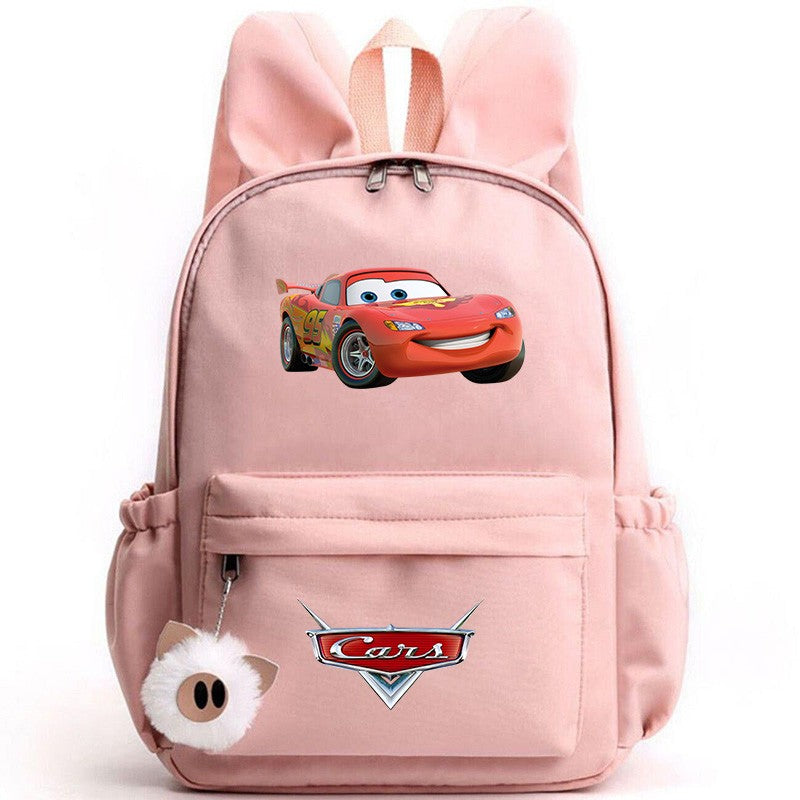 Mochila Relâmpago McQueen Carros Pixar para Meninas Meninos Adolescentes Crianças Mochilas Escolares Mochilas de Viagem