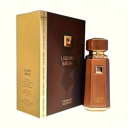 French Avenue Luxury Perfume - Elegant Gift Packaging,LIQUID/COCOA MORADOBRUN Musk & Floral Scent, Unisex Fragrance for Men
