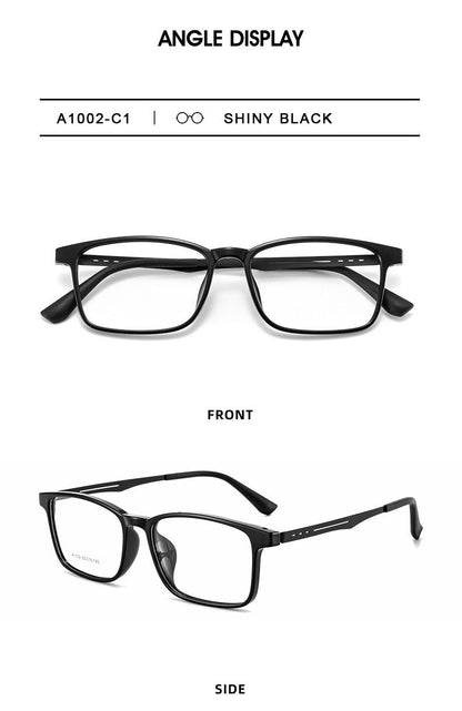 KANSEPT High Quality UltraLight Pure Titanium Anti Blue Reading Glasses Myopia Hyperopia Optical Glasses Prescription Eyewear