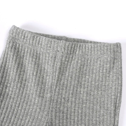 Toddler Trousers Summer 0-3 Year Slim Pants Newborn Stretch Trousers Solid Color Infant Clothing for Kids Baby Boys Girl Clothes