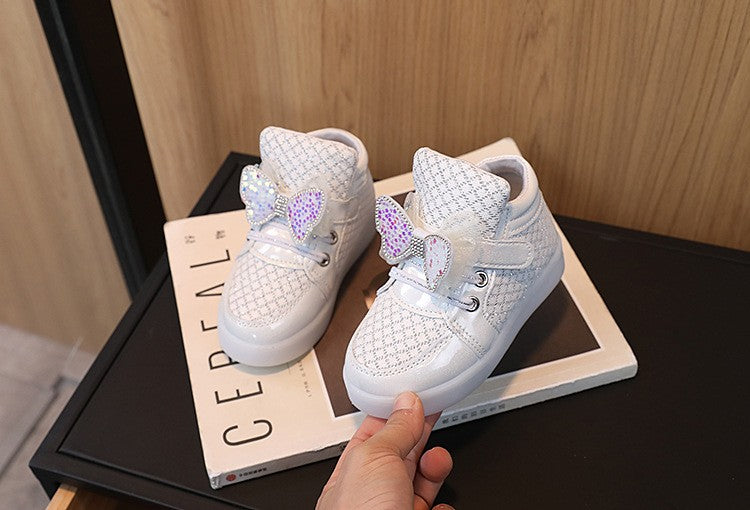 Kid Tennis 2025 Spring And Autumn Children LED Sneakers Boys Glowing Shoes kids Baby Girls Toddler Shoes with Light Up Luminous