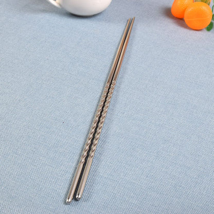 Varetas de Culinária Longas para Cozinha, Hashi de Metal, Utensílios de Cozinha, Hashi Doméstico, Prático