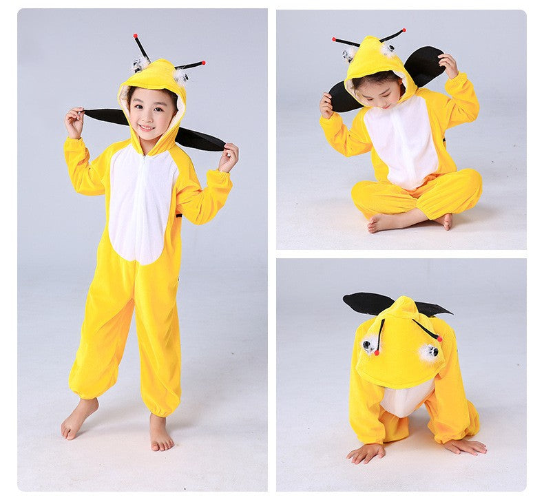 Chinese Zodiac Performance Costumes Children Animal Performance Costumes for Children Day Kindergarten Tiger Rabbit Monkey Dog