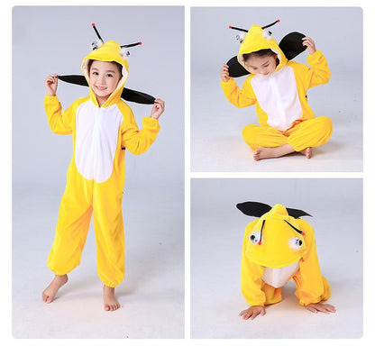 Chinese Zodiac Performance Costumes Children Animal Performance Costumes for Children Day Kindergarten Tiger Rabbit Monkey Dog