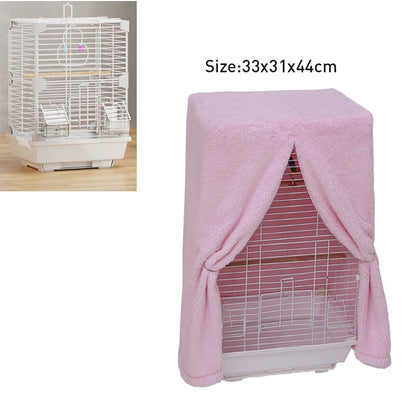 Capa Para Gaiola De Pássaros De Inverno Quente Respirável À Prova De Respingo Grande Capa Para Gaiola De Pássaros Sombra Protetora Para Gaiola De Papagaio Produtos Para Pássaros