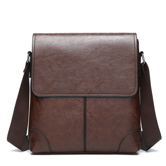 Men Shoulder Bags For IPAD Leather Business Handbag Men Messenger Bag Large Side Sling Bag Fashion Man Crossbody Bag