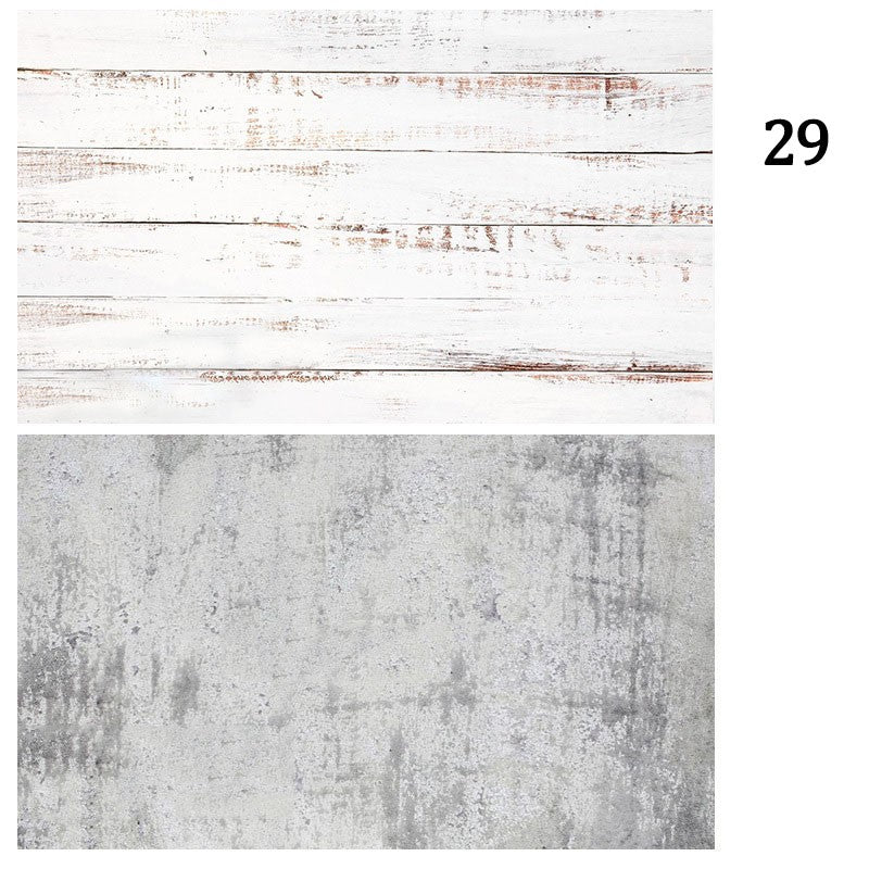 Marble Photography Backdrops 57*87CM 2 Sided Wood Grain Photo Background Wallpaper Studio Waterproof Products Photographic Props
