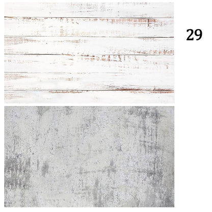 Marble Photography Backdrops 57*87CM 2 Sided Wood Grain Photo Background Wallpaper Studio Waterproof Products Photographic Props