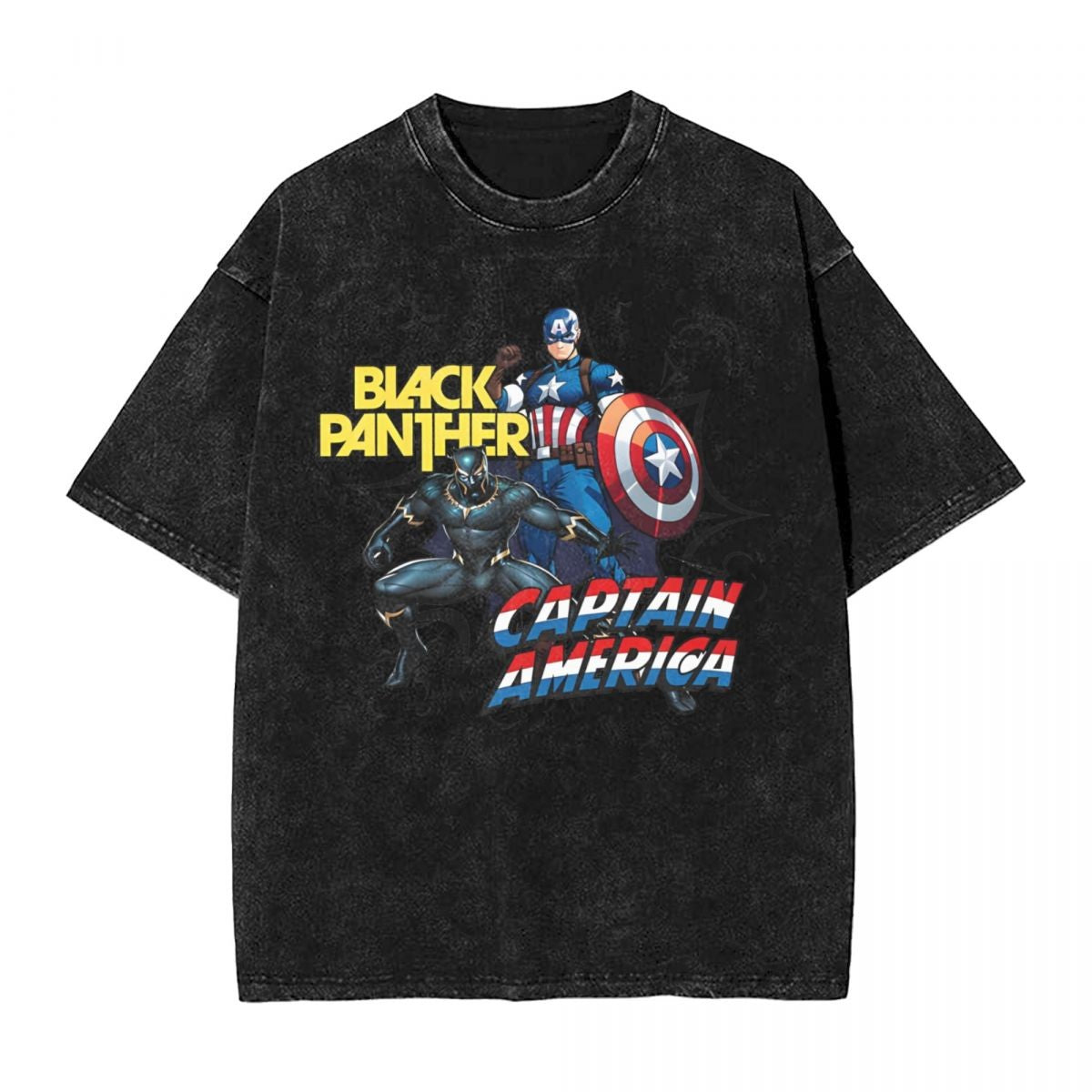 Men's Frgrt T Shirt Black Panther 100% Cotton Clothing Humorous Short Sleeve Crew Neck Tee Shirt 6XL T-Shirts