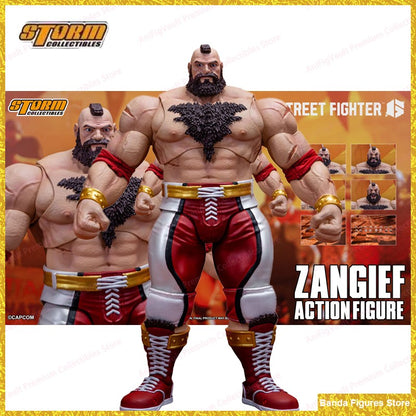 Original Storm Toys Street Fighter 6 Zangief In Stock Action Collection Figures Model Customized Gifts Toys Child