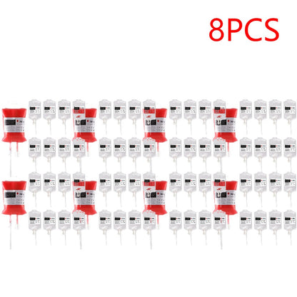 60-10PCS Empty Blood Bags Energy Drinks for Halloween Zombie Vampire Costume Props Nurse Graduation Theme Party Favors Drink Pou