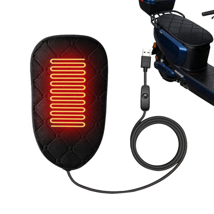 Almofadas de Assento Aquecidas USB para Motocicleta 5V 2A Almofada de Aquecimento para Moto Scooter Quente para Moto de Trilha ATV Snowmobile 67x32CM