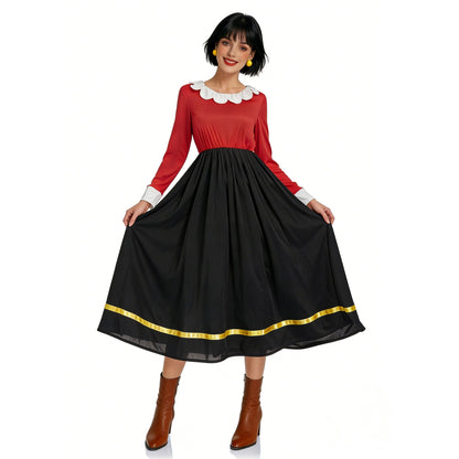 Classic Cartoon Popeye the Sailor Cosplay Costume With Hat Funny RolePlay Outfits For Men WOman Takerlama