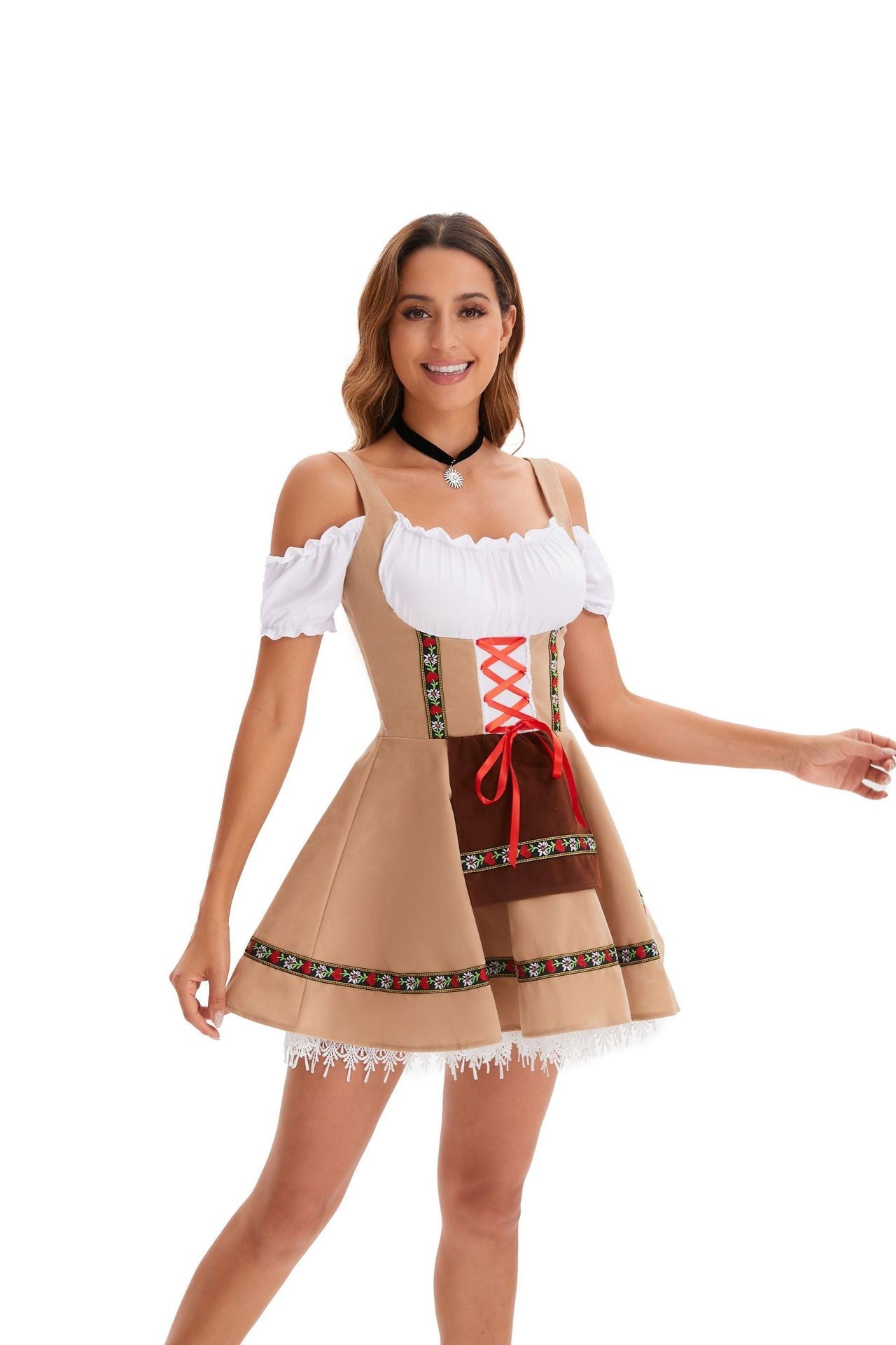 Halloween Party Costumes Makeup Dance Cosplay Clothing Stage Performance Costume Beer Girl Dresses