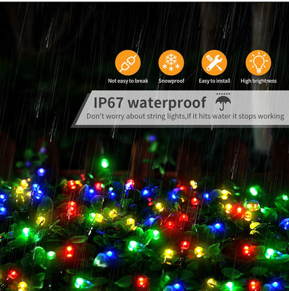 100m 50m 30m 10m Party Wedding Room Decoration LED Festival Fairy Lights 8 Modes Adjustable Holiday Lighting Led String Light