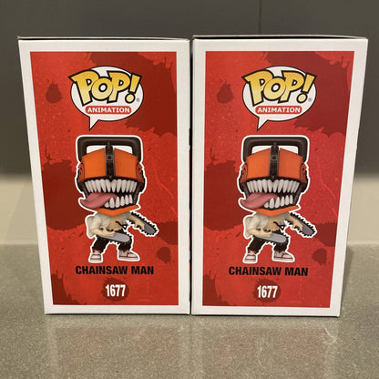 Chainsaw Man 1667 Bonecos Funko Pop (Variantes Chase) Figura de Vinil Colecionável Edição Limitada Decoração de Mesa Modelo de Brinquedo de Presente