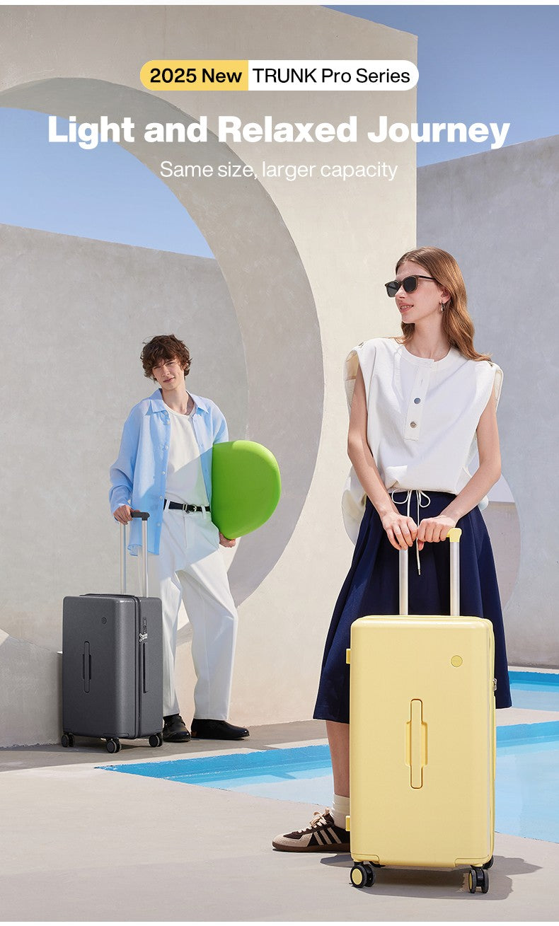 Mixi Large-Capacity Suitcase 24 26nch Checked in Rolling Wheels PC Luggage TSA Lock Trolley Case Travel Suitcases Trunk M9301