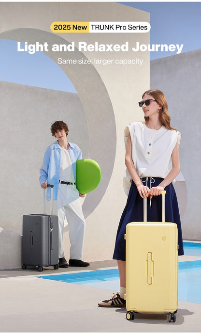 Mixi Large-Capacity Suitcase 24 26nch Checked in Rolling Wheels PC Luggage TSA Lock Trolley Case Travel Suitcases Trunk M9301