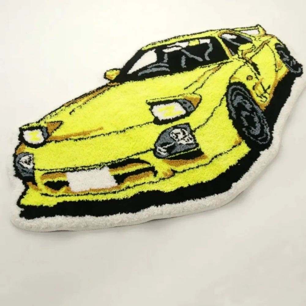 VIKAMA Cold White Car Carpet Digital Printing Technology Simple Home Decor Children's Play Cushion Bedroom Soft Plush Carpet