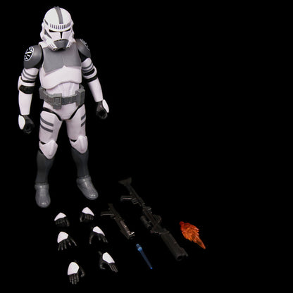 New Body(JOV3.0) - Star Wars 104th Trooper Wolf Pack Boost Sinker Comet Kamino ARC Trooper Grey Team 6" Boneco Articulado Brinquedos de Clone