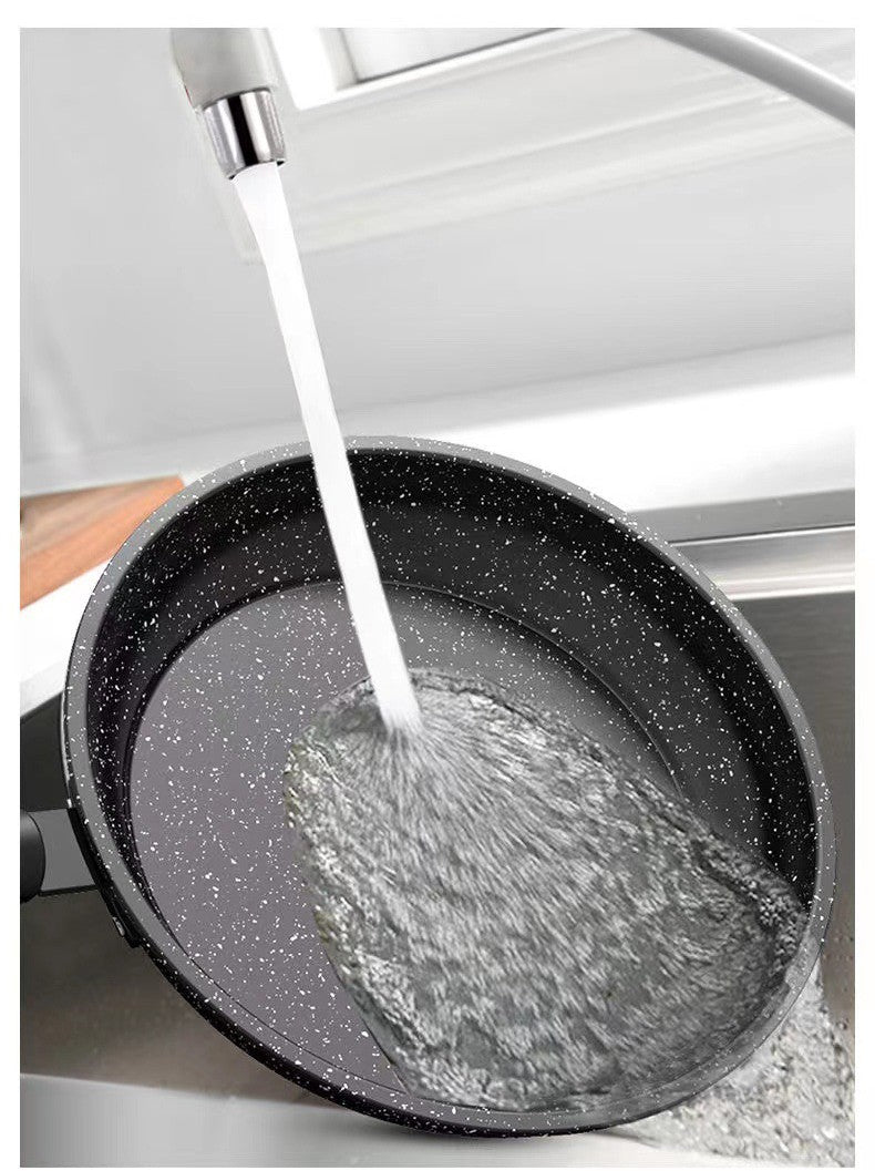 30cm Frying Pan Wok Pan Non-Stick Pan With Cover Household Kitchen Utensils Induction Gas Stove Universal Pot Steak Pancake Pan