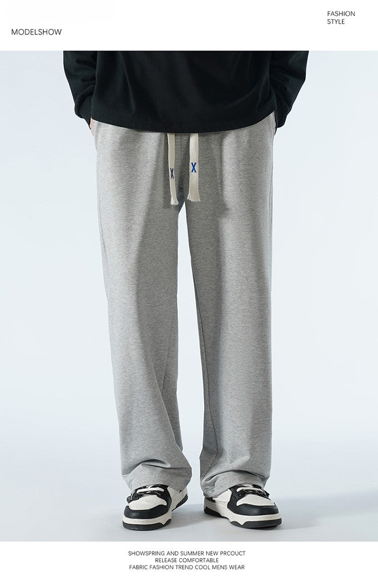 Big Tall Men Sweat Pant Drawstring Extra Long Length Sweatpant Stretch Winter Fleece Sport Jogger Trouser Male 200Cm 190cm 120cm