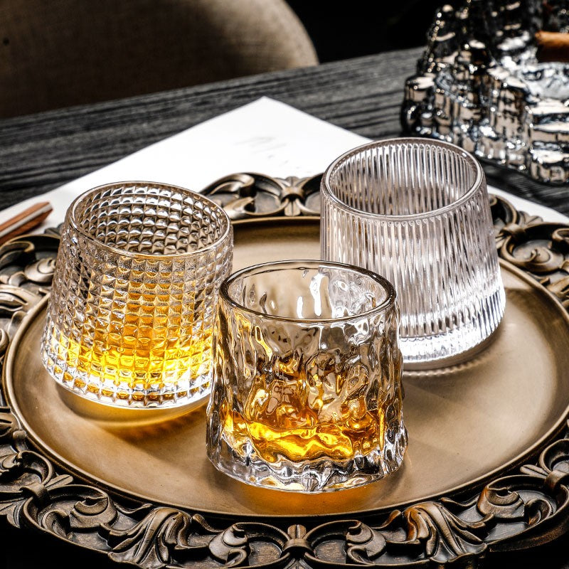 Copo de Uísque, Copos Tumbler Old Fashioned para Pedras de Gelo, Copos para Coquetel, Scotch, Bourbon, Gin, Vodca, Brandy