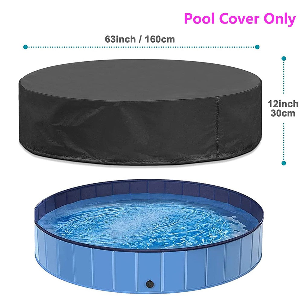 Piscina para Cães ou Cobertura de Piscina, Piscina Portátil de Plástico, Banheira de Higiene, Resistente a Arranhões, Piscinas para Animais de Estimação, Banheira para Cães Grandes
