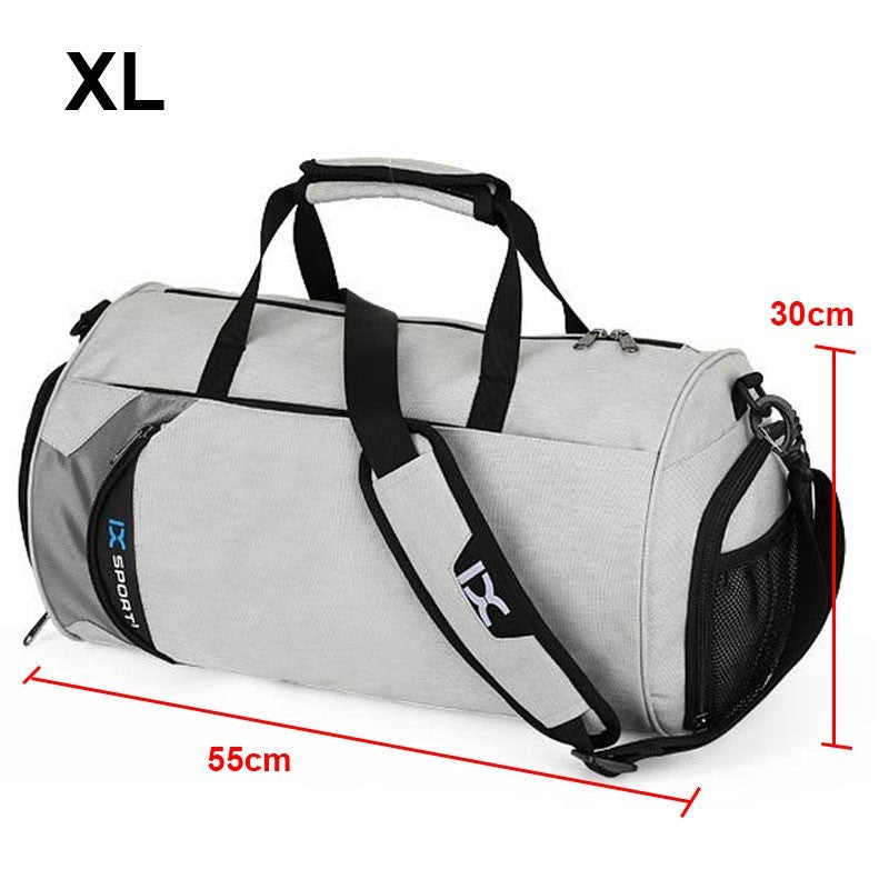 Bolsa de Ginástica Masculina Seca e Molhada para Yoga Feminina Treino Mala de Viagem Sacola de Esporte Ao Ar Livre Natação Sapatos Femininos Fitness Bolsa de Ombro de Fim de Semana