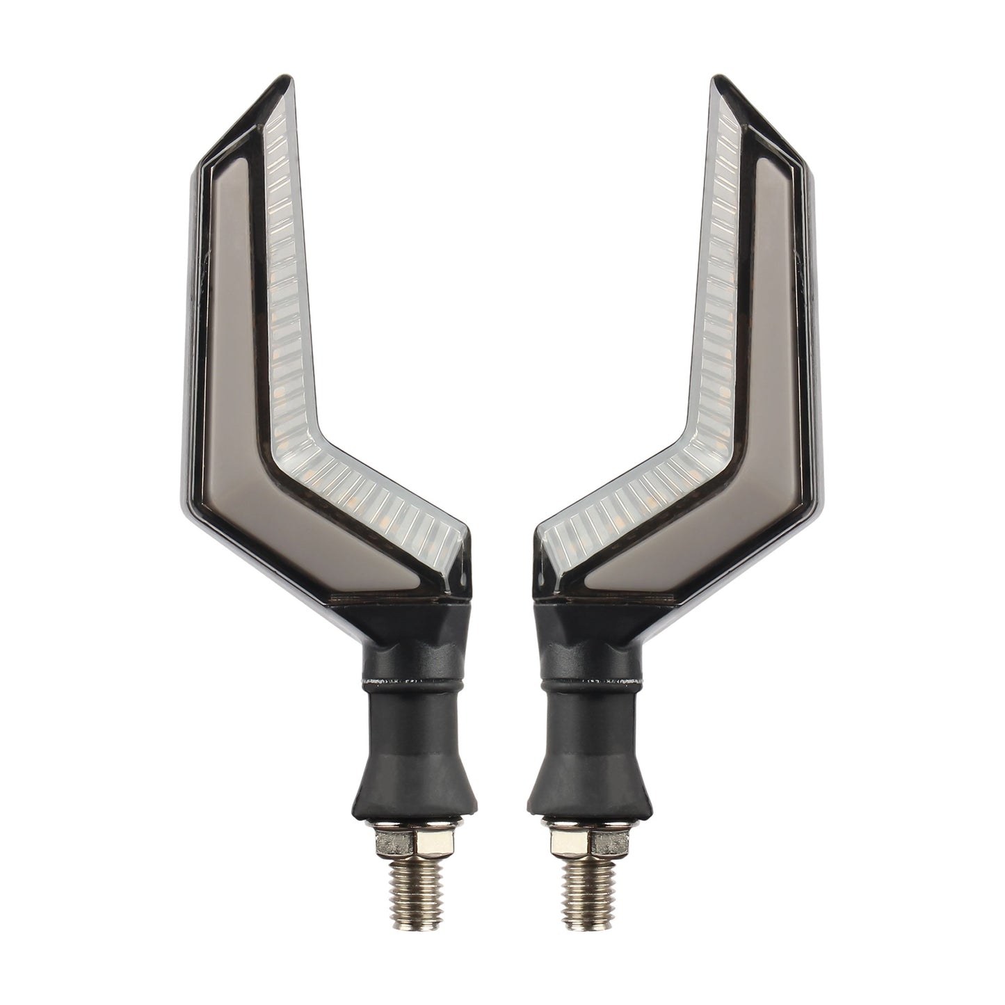2pcs 12V Universal Motorcycle LED DRL Flowing Water Tail Turn Signal Indicators Lamp For KTM Yamaha Honda BMW Modifications