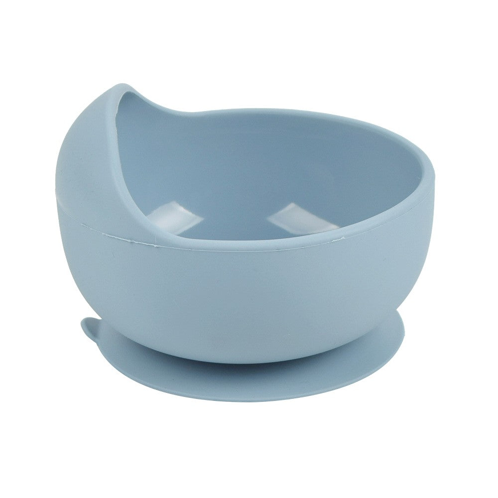 28Colors Baby Silicone Suction Bowls for Kids Waterproof Baby Feeding Tableware Spoon Children Dishes Kitchenware Infant Plates