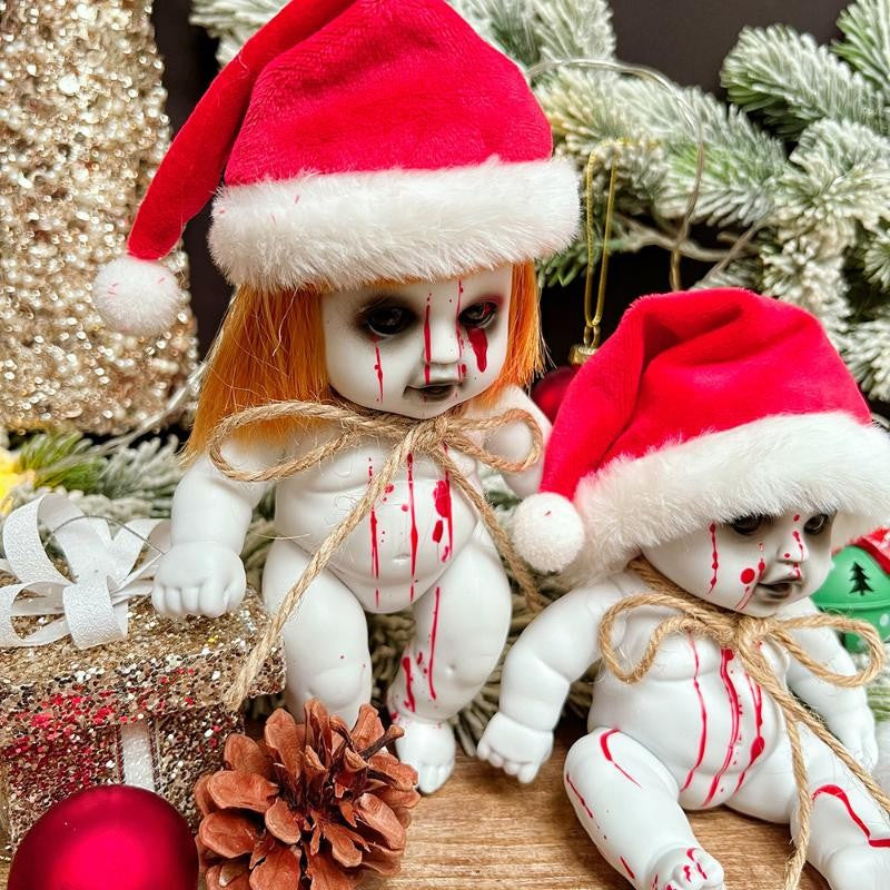 Halloween Hanging Baby Ghost Dolls Spooky Tricky Toys Ornament Horror Atmosphere Bar Courtyard Prop Happy Halloween Party Decor