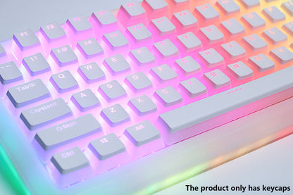 Keycaps PBT Pudding 129 teclas Keycap Perfil OEM Tampa de teclado Para teclado mecânico Kit Mx Switch Retroiluminação RGB 87 104 Teclados Gamer