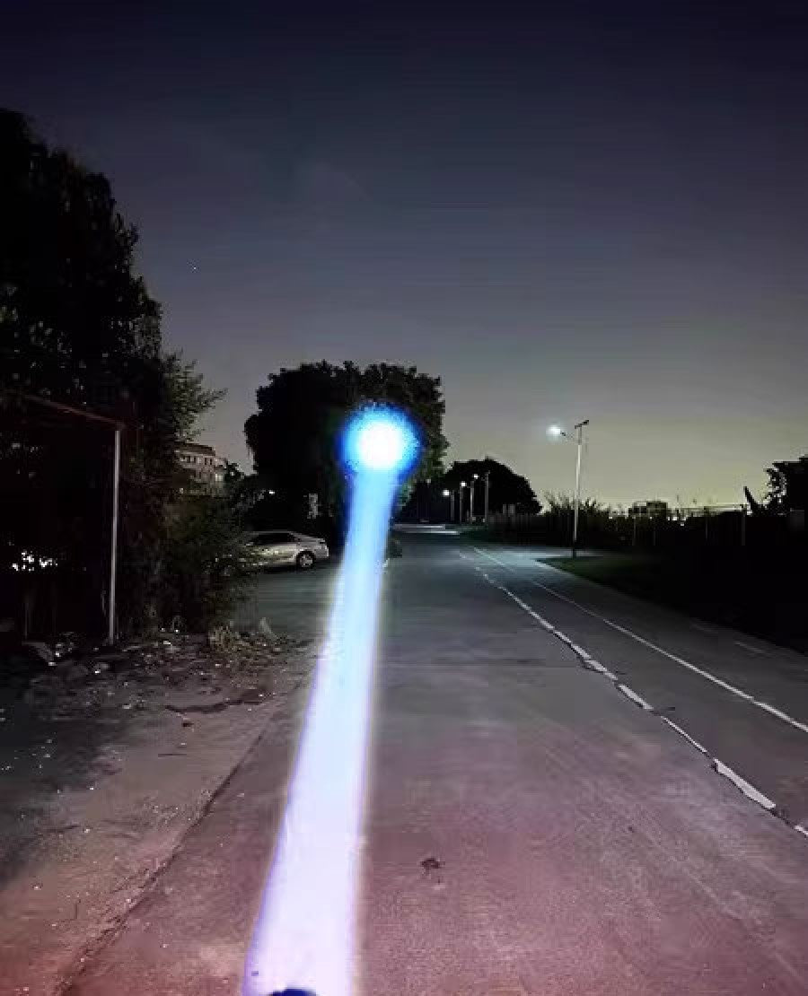 30000000LM High Power LED Flashlight Most Bright Tactical Torch Rechargeable Portable Light Long Shot 5000M Camping Hunting Lamp