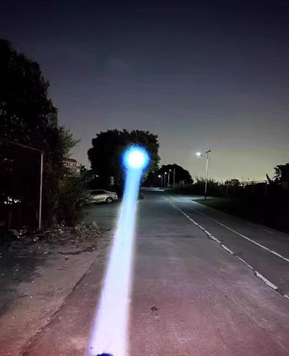 30000000LM High Power LED Flashlight Most Bright Tactical Torch Rechargeable Portable Light Long Shot 5000M Camping Hunting Lamp