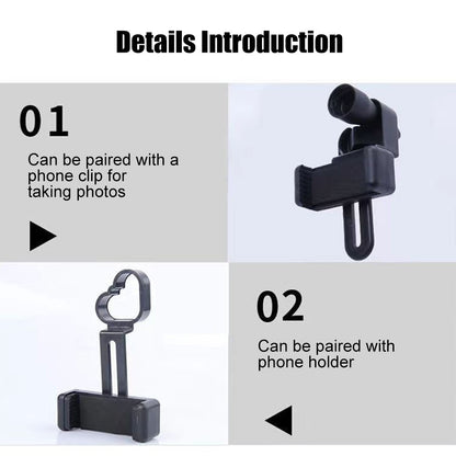 Telescópio Monocular Portátil 1000X20 Mini Telescópio Profissional Infantil Leve com Pano de Limpeza para Atividades ao Ar Livre