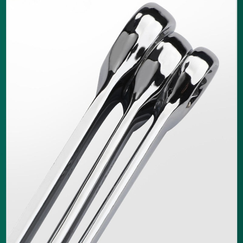 1 Conjunto Chave Combinada Flexível Catraca Ferramentas de Reparo Automotivo Chave Catraca Chave de Boca Métrica Conjuntos de Ferramentas Manuais com Suporte